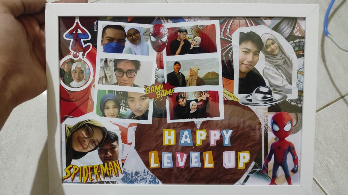 Birthday memory collage